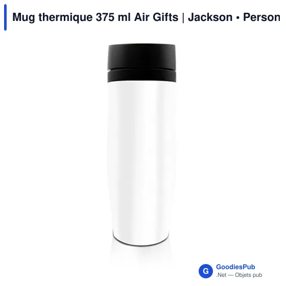 Mug thermique 375 ml Air Gifts | Jackson - Image 6