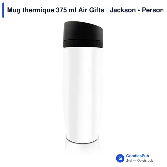 Mug thermique 375 ml Air Gifts | Jackson - Image 8