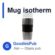 Mug isotherme personnalisable 375 ml avec logo - Air Gifts Jason - Miniature 5