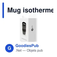 Mug isotherme personnalisable 375 ml avec logo - Air Gifts Jason - Miniature 10