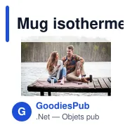 Mug isotherme personnalisable 375 ml avec logo - Air Gifts | Lottie - Miniature 2