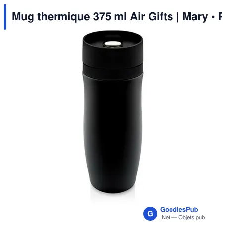 Mug thermique 375 ml Air Gifts | Mary