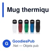 Mug thermique 375 ml Air Gifts | Mary - Miniature 4