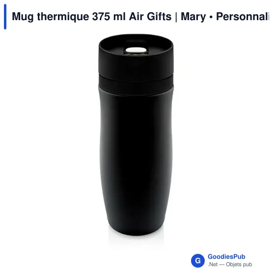 Mug thermique 375 ml Air Gifts | Mary - Image 9