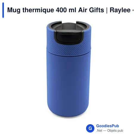 Mug thermique 400 ml Air Gifts | Raylee