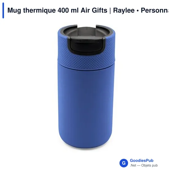 Mug thermique 400 ml Air Gifts | Raylee - Image 1