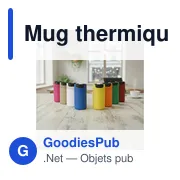 Mug thermique 400 ml Air Gifts | Raylee - Miniature 2