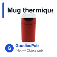 Mug thermique 400 ml Air Gifts | Raylee - Miniature 12