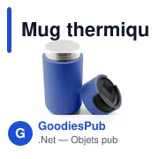 Mug thermique 400 ml Air Gifts | Raylee - Miniature 5