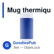 Mug thermique 400 ml Air Gifts | Raylee - Miniature 8