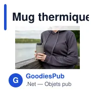 Mug thermique 400 ml Air Gifts | Raylee - Miniature 9