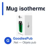 Mug isotherme personnalisable 400 ml avec logo - Air Gifts | Susan - Miniature 11