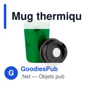Mug isotherme personnalisable 400 ml avec logo - Air Gifts | Susan - Miniature 4