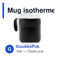 Mug isotherme personnalisable 400 ml avec logo | Wyatt - Miniature 12