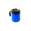 Variante bleu - Mug isotherme personnalisable 400 ml avec logo | Wyatt