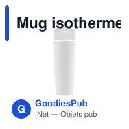 Mug isotherme personnalisable 500 ml avec logo - Air Gifts Anthony - Miniature 12