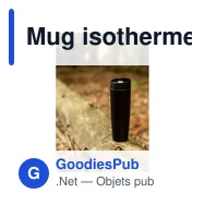 Mug isotherme personnalisable 500 ml avec logo - Air Gifts Anthony - Miniature 4