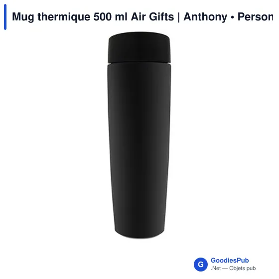 Mug isotherme personnalisable 500 ml avec logo - Air Gifts Anthony - Image 7
