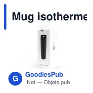 Mug isotherme personnalisable 500 ml avec logo - Air Gifts Anthony - Miniature 8