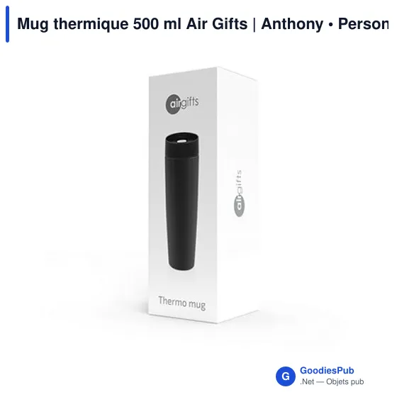 Mug isotherme personnalisable 500 ml avec logo - Air Gifts Anthony - Image 8