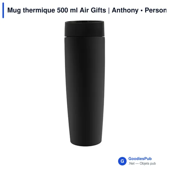 Mug isotherme personnalisable 500 ml avec logo - Air Gifts Anthony - Image 9