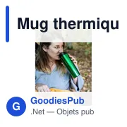 Mug thermique 500 ml Air Gifts | Elizabeth - Miniature 2