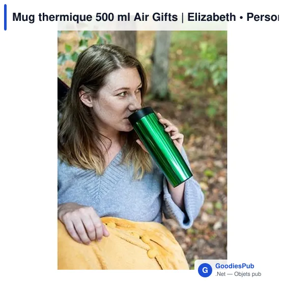 Mug thermique 500 ml Air Gifts | Elizabeth - Image 2