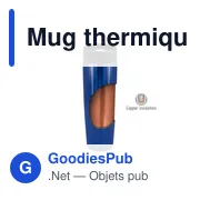 Mug thermique 500 ml Air Gifts | Elizabeth - Miniature 3