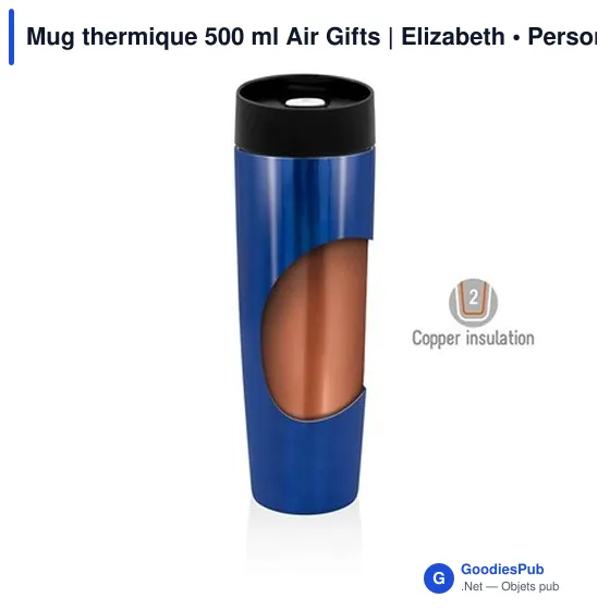 Mug thermique 500 ml Air Gifts | Elizabeth - Image 3
