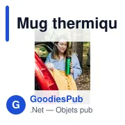 Mug thermique 500 ml Air Gifts | Elizabeth - Miniature 4