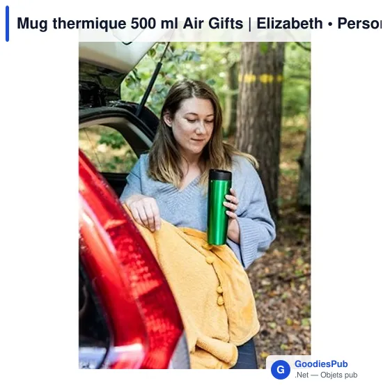 Mug thermique 500 ml Air Gifts | Elizabeth - Image 4