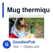 Mug thermique 500 ml Air Gifts | Elizabeth - Miniature 5