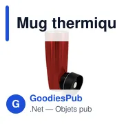 Mug thermique 500 ml Air Gifts | Elizabeth - Miniature 7