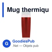Mug thermique 500 ml Air Gifts | Elizabeth - Miniature 8