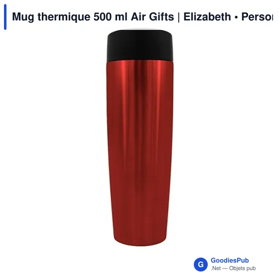 Mug thermique 500 ml Air Gifts | Elizabeth - Image 8