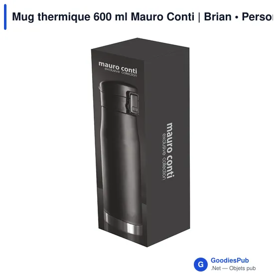 Mug thermique 600 ml Mauro Conti | Brian - Image 5