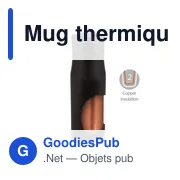 Mug thermique 600 ml Mauro Conti | Brian - Miniature 6