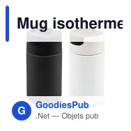Mug isotherme personnalisable 400 ml avec logo - Air Gifts Nabila - Miniature 12