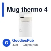 Mug isotherme personnalisable 400 ml avec logo - Air Gifts Nabila - Miniature 8