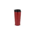 Variante Rouge - Mug isotherme personnalisable 450 ml motif diamant avec logo - Diamant