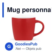 Mug personnalisable en céramique 180 ml avec logo - York - Miniature 2
