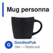 Mug personnalisable en céramique 180 ml avec logo - York - Miniature 4