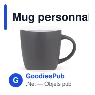 Mug personnalisable en céramique 180 ml avec logo - York - Miniature 5