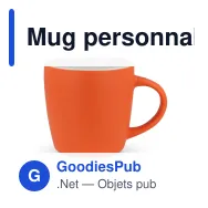 Mug personnalisable en céramique 180 ml avec logo - York - Miniature 6