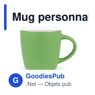 Mug personnalisable en céramique 180 ml avec logo - York - Miniature 8