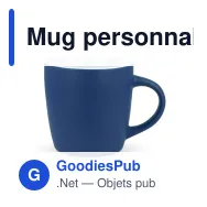 Mug personnalisable en céramique 180 ml avec logo - York - Miniature 9
