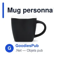 Mug personnalisable en céramique 300 ml avec logo - York - Miniature 2
