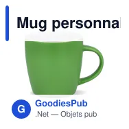 Mug personnalisable en céramique 300 ml avec logo - York - Miniature 5