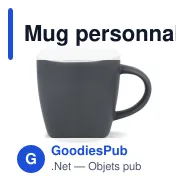 Mug personnalisable en céramique 300 ml avec logo - York - Miniature 6