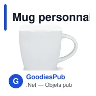 Mug personnalisable en céramique 300 ml avec logo - York - Miniature 7